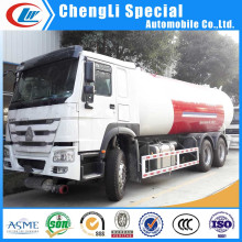 Heavy Duty 10 Wheel LPG Tank Transport Truck en venta